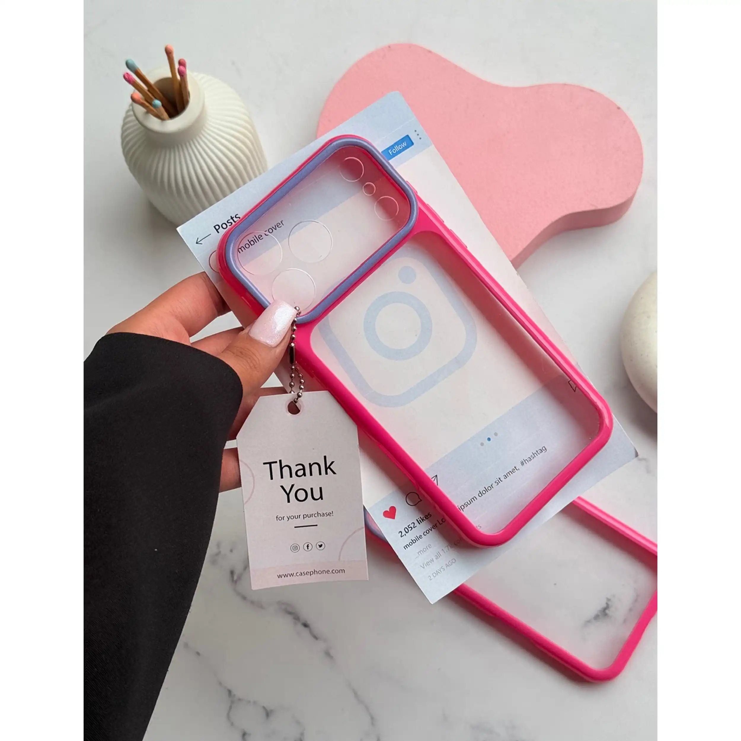 قاب Pink Frame