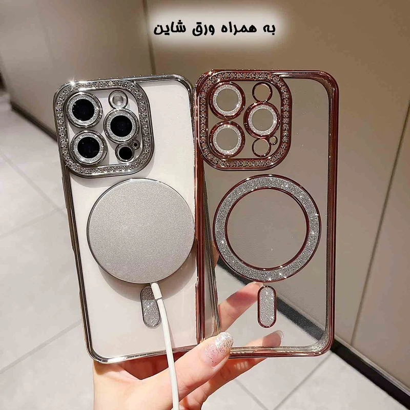 کاور قاب کام مدل NGSHI طرح نگین دار مناسب برای گوشی موبایل شیائومی Redmi 15C 4G